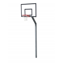 Konstrukcija za košarko, enocevna za tablo 120x90cm