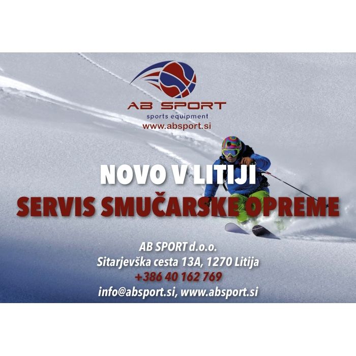Servis smuči, bordov in smučarske opreme